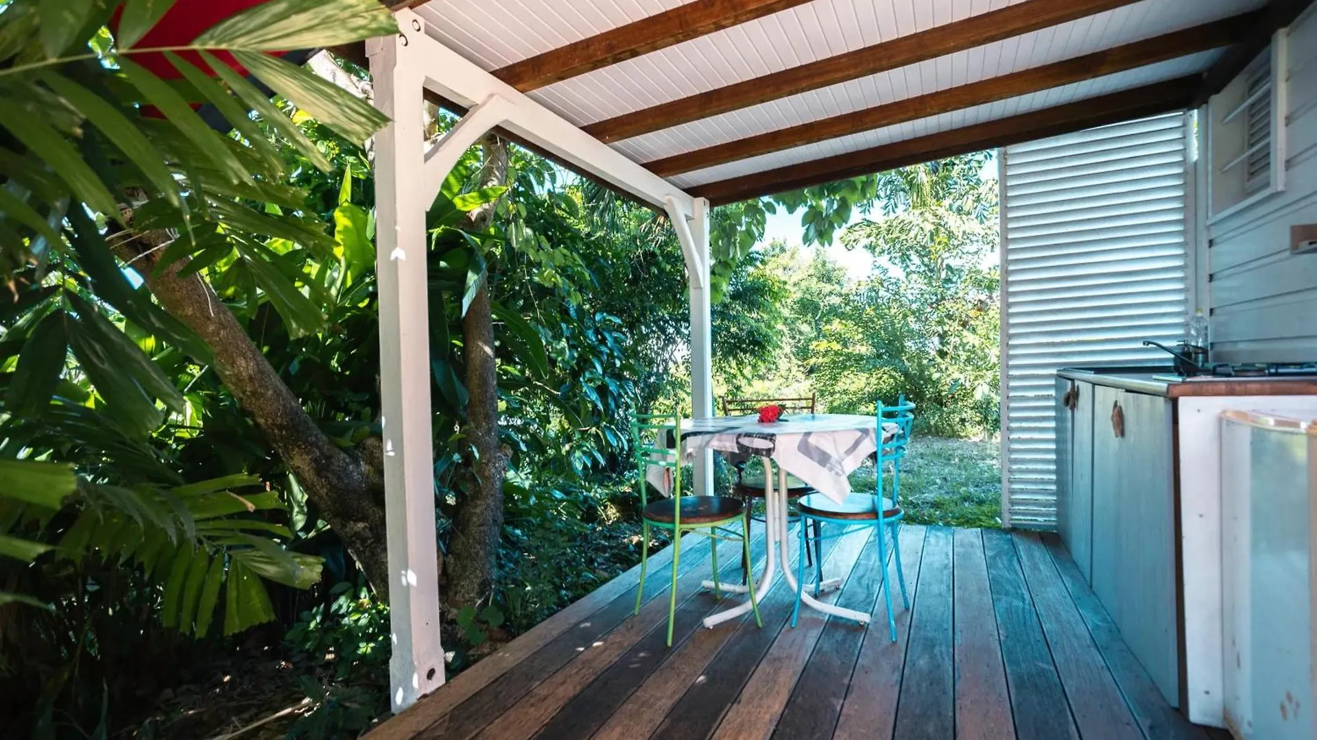 Charmant Bungalow Avec Jardin Au Vauclin مدينة لو فوكلين